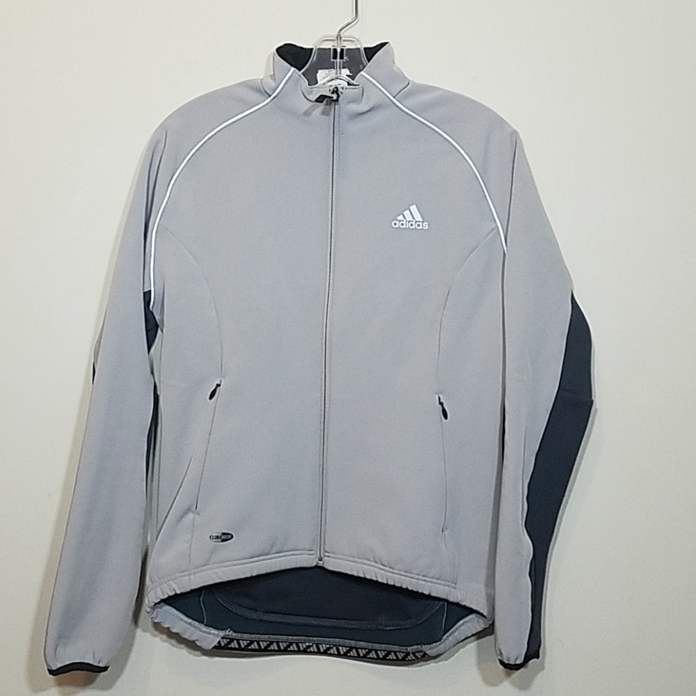 Adidas Womens Cycling Jacket Grey Size L